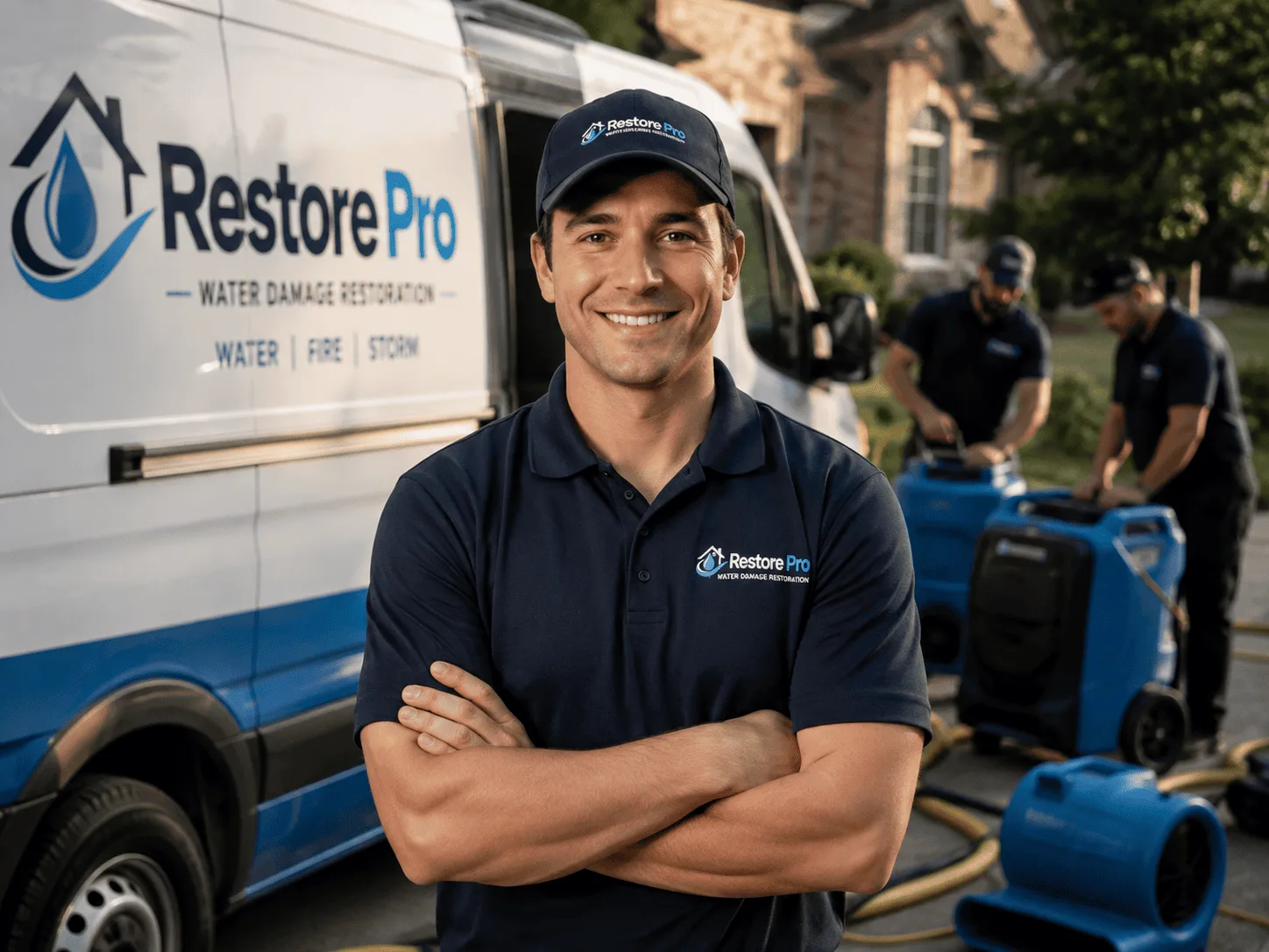 Water Damage Restoration company in Midfield, TX